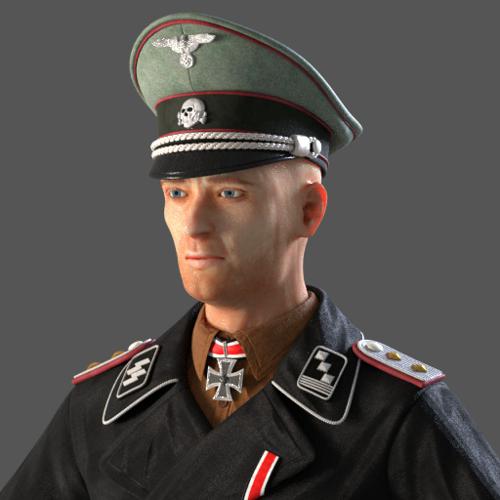 Waffen SS Panzer Captain preview image